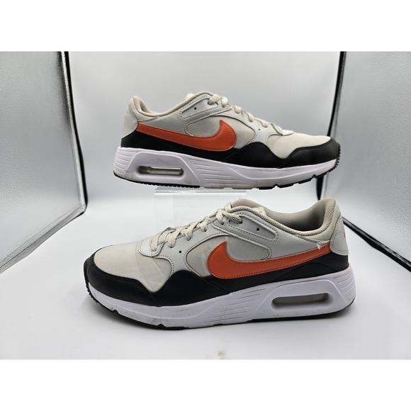 Nike Other - Nike Air Max SC Photon Dust Black White  Orange Sneakers CW4555-018 Men's 12.5